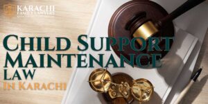 Child Support and Maintenance Law in Karachi - Karachi Family Lawyers